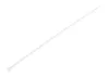TOPEX KÁBELKÖTEGELŐ, gyorskötöző, 3,6mm x 300mm, fehér, 100db (44E974)