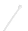 TOPEX KÁBELKÖTEGELŐ, gyorskötöző, 2,5mm x 100mm, fehér, 100db (44E975)