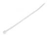 TOPEX KÁBELKÖTEGELŐ, gyorskötöző, 2,5mm x 100mm, fehér, 100db (44E975)