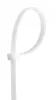 TOPEX KÁBELKÖTEGELŐ, gyorskötöző, 2,5mm x 100mm, fehér, 100db (44E975)