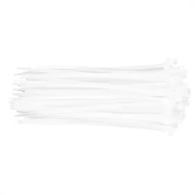 TOPEX Kábelkötegelő 4,8x200mm, fehér, 75db (44E977)