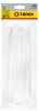 TOPEX Kábelkötegelő 4,8x200mm, fehér, 75db (44E977)