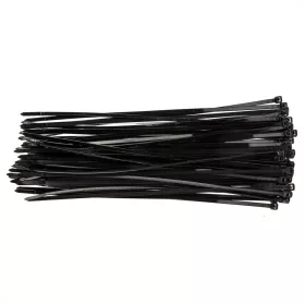   TOPEX KÁBELKÖTEGELŐ, gyorskötöző, 4,8mm x 300mm, fekete, 75db (44E980)