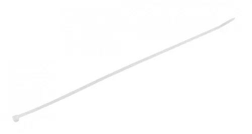 TOPEX KÁBELKÖTEGELŐ, gyorskötöző, 4,8mm x 370mm, fehér, 75db (44E981)