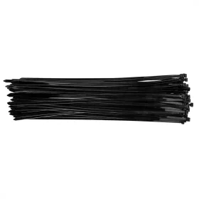   TOPEX KÁBELKÖTEGELŐ, gyorskötöző, 7,6mm x 500mm, fekete, 75db (44E983)