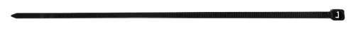 TOPEX KÁBELKÖTEGELŐ, gyorskötöző, 7,6mm x 500mm, fekete, 75db (44E983)