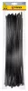 TOPEX KÁBELKÖTEGELŐ, gyorskötöző, 7,6mm x 500mm, fekete, 75db (44E983)