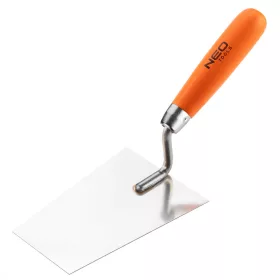   NEO Kőműves kanál szögletes, berni, 140mm, fa markolat (50-141)