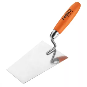   NEO Kőműves kanál szögletes, berni, 160mm, fa markolat (50-142)