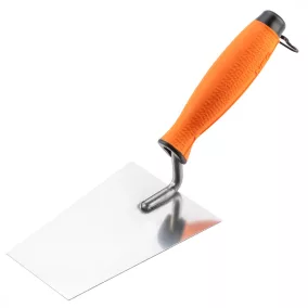   NEO Kőműves kanál szögletes, berni, 140mm, kétkomponensű markolat (50-146)