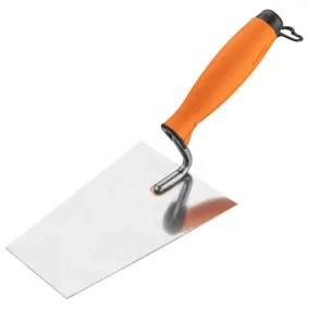   NEO Kőműves kanál szögletes, berni, 160mm, kétkomponensű markolat (50-147)