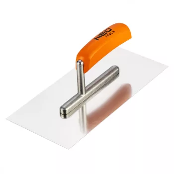   NEO Acél simító, rozsdamentes, 270x128mm, fa markolat (50-161)