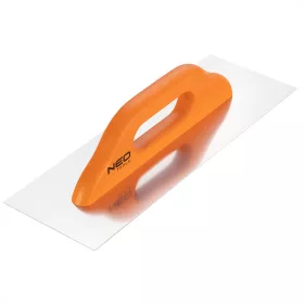   NEO Acél simító, rozsdamentes, 380x128mm, fa markolat (50-171)
