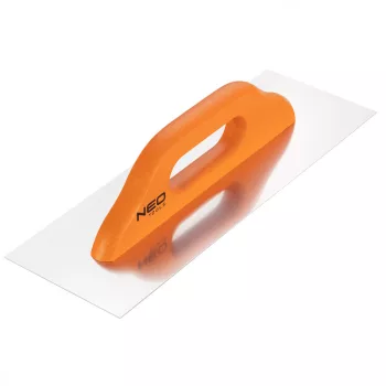   NEO Acél simító, rozsdamentes, 380x128mm, fa markolat (50-171)