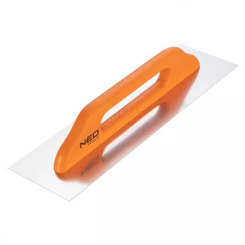   NEO Acél simító, rozsdamentes, 480x128mm, fa markolat (50-181)