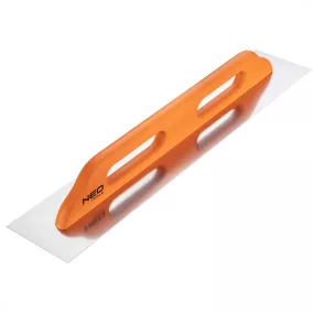   NEO Acél simító, rozsdamentes, 680x128mm, fa markolat (50-196)