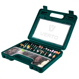   VERTO Tartozékkészlet mini fúró- és csiszológéphez 100db (50G029)