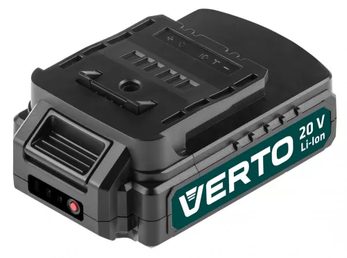 VERTO Akkus fúró, lámpával 2x18V,Li-Ion/1.5 Ah, koffer (50G293)