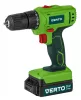 VERTO Akkus fúró, lámpával 2x18V,Li-Ion/1.5 Ah, koffer (50G293)