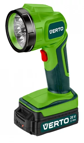 VERTO Akkus fúró, lámpával 2x18V,Li-Ion/1.5 Ah, koffer (50G293)