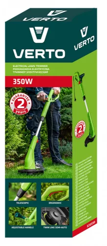 VERTO Fűszegélynyíró 350W, vágásszélesség: 250mm (52G550)