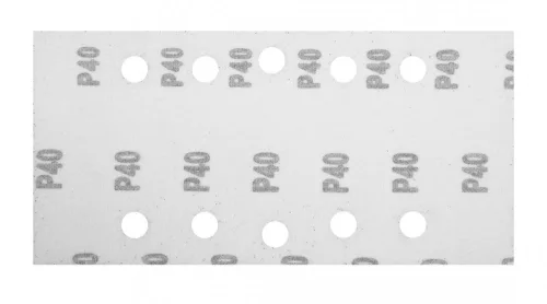 GRAPHITE Csiszolópapír tépőzáras 115 x 230 mm, K40, 5 db, lyukas, (54H001)