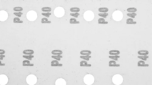 GRAPHITE Csiszolópapír tépőzáras 115 x 230 mm, K40, 5 db, lyukas, (54H001)