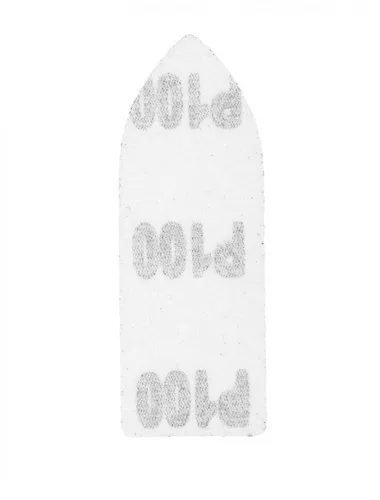 GRAPHITE Csiszolópapír deltacsiszolóhoz, tépőzáras 32 x 92 mm, K60, K100, K180, 15 db-os készlet (54H008)