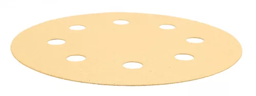 GRAPHITE Tépőzáras csiszolópapír 180mm, K180, 5db, 8 lyukkal, csiszológéphez 59G263 (54H024)