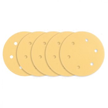   GRAPHITE Tépőzáras csiszolópapír 225mm, K120, 5db, 6 lyukakkal az 59G264, 59G265 csiszológéphez. (54H030)