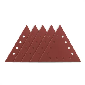   GRAPHITE Tépőzáras csiszolópapír K180, háromszög alakú 12 lyukakkal, 5db csiszológéphez 59G264 (54H034)