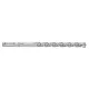 GRAPHITE Betonfúró SDS PLUS 12X210mm, S4 type, 4 élű, vasbetonhoz (54H117)