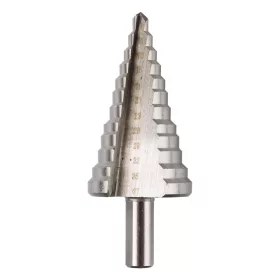 GRAPHITE Kúpos lépcsős fúró, HSS, 6-37mm (54T305)