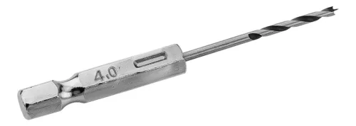GRAPHITE Fafúró 1/4" hatszög szárral, 4mm (54T578)