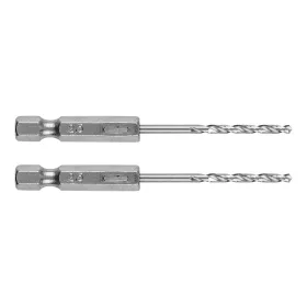   GRAPHITE Csigafúró, 1/4" hatszög szárral, HSS DIN 338, 2,5mm, 2db/cs (54T701)