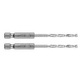   GRAPHITE Csigafúró, 1/4" hatszög szárral, HSS DIN 338, 3mm, 2db/cs (54T702)