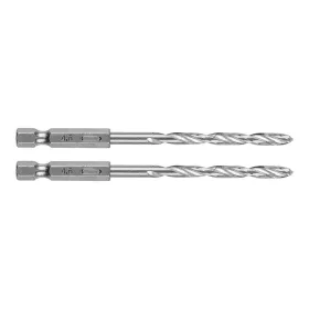   GRAPHITE Csigafúró, 1/4" hatszög szárral, HSS DIN 338, 4,8mm, 2db/cs (54T708)