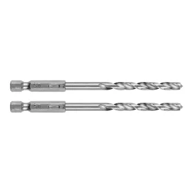   GRAPHITE Csigafúró, 1/4" hatszög szárral, HSS DIN 338, 5mm, 2db/cs (54T709)
