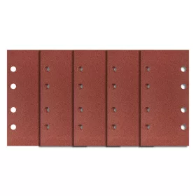   NEO Csiszolópapír tépőzáras 93x185mm, K40, lyukas, 5db (55-736)
