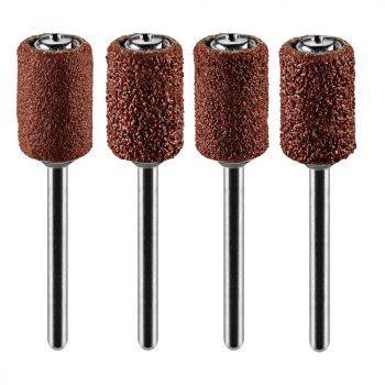   GRAPHITE Csiszolóhüvely 6.3mm, K60, K80, K120, K240, set 100 db + szár 3.2mm, 2 db (55H076)