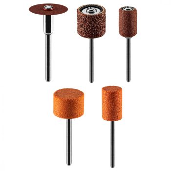   GRAPHITE Csiszolókészlet mini fúró- és csiszológéphez, csiszolóanyagok,csiszolópapírok, 52 db (55H082)