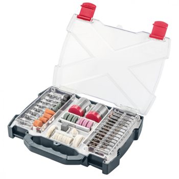   GRAPHITE Tartozékkészlet mini fúró- és csiszológéphez 99db (55H084)