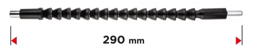GRAPHITE Flexibilis bittartó fúró és csavarozó géphez 290mm (55H227)