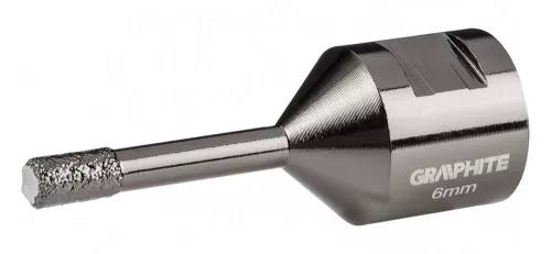 GRAPHITE Körkivágó, gyémántos 6mm x M14 (55H300)