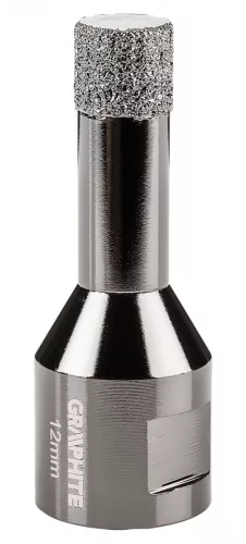 GRAPHITE Körkivágó, gyémántos 12mm x M14 (55H303)