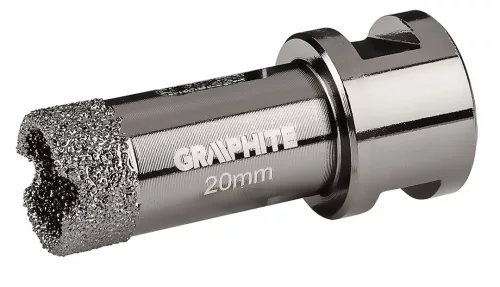 GRAPHITE Körkivágó, gyémántos 20mm x M14 (55H305)