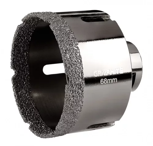 GRAPHITE Körkivágó, gyémántos 68mm x M14 (55H315)