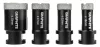 GRAPHITE Körkivágó készlet, gyémántos, M14, 18,22,27,35mm (55H318)
