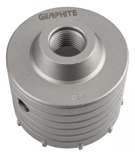 GRAPHITE Koronafúró, körkivágó, 85 mm, M22 (55H329)