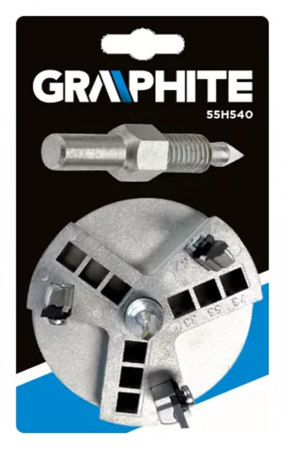 GRAPHITE CSEMPEKÖRKIVÁGÓ,állítható 33,53,67,83MM (55H540)